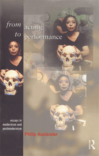 from acting to performance book cover