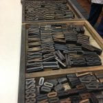 Setting Type at the GT Paper Museum