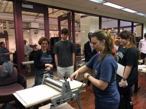 Printmaking at the Paper Museum