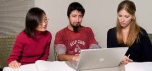 Group attending a Web Conference