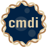 logo: cmdi on blue circular background bordered by beige DNA strands