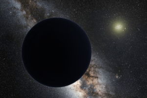 Artist's impression of Planet Nine distant from the Sun