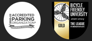 Georgia Tech has been recognized as a Premium Faculty of the 2020-2022 Accredited Parking Organization and a Gold-level 2020-2024 Bicycle Friendly University.