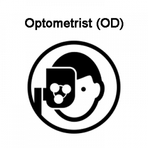 Optometrist (OD) icon